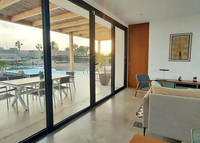 Villa Tabaiba En Con Piscina Lajares